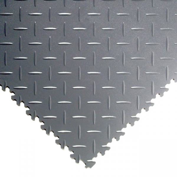 Dark Grey Tiles Diamond Tread