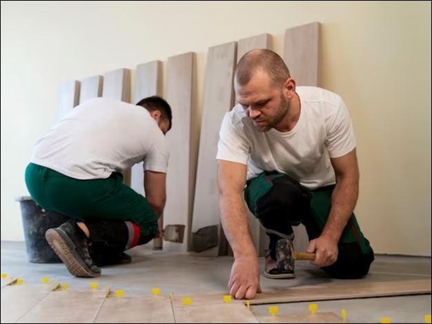 Installation of Heavy Duty Floor Tiles
